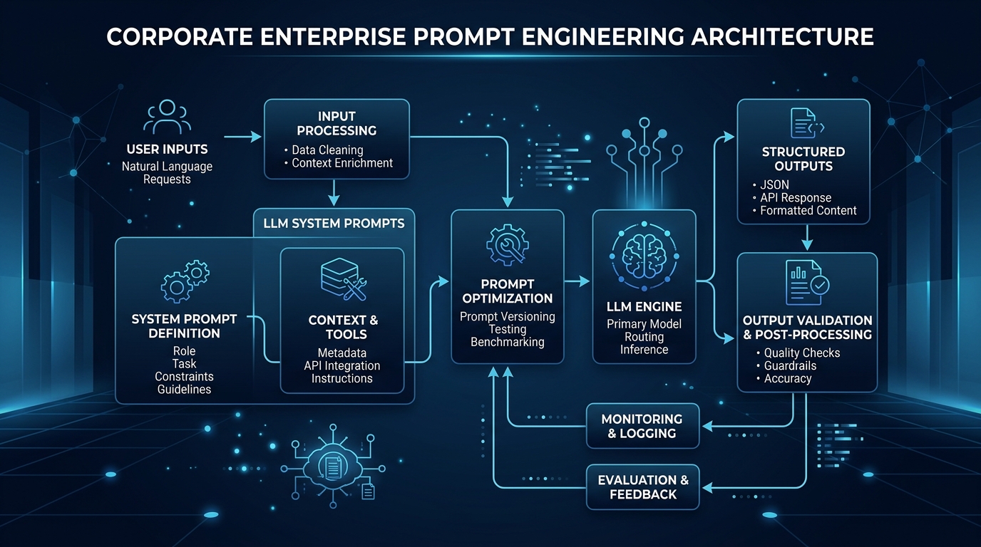 Engenharia de Prompt Corporativa: Design Patterns, Validação Estruturada e Arquiteturas de Produção